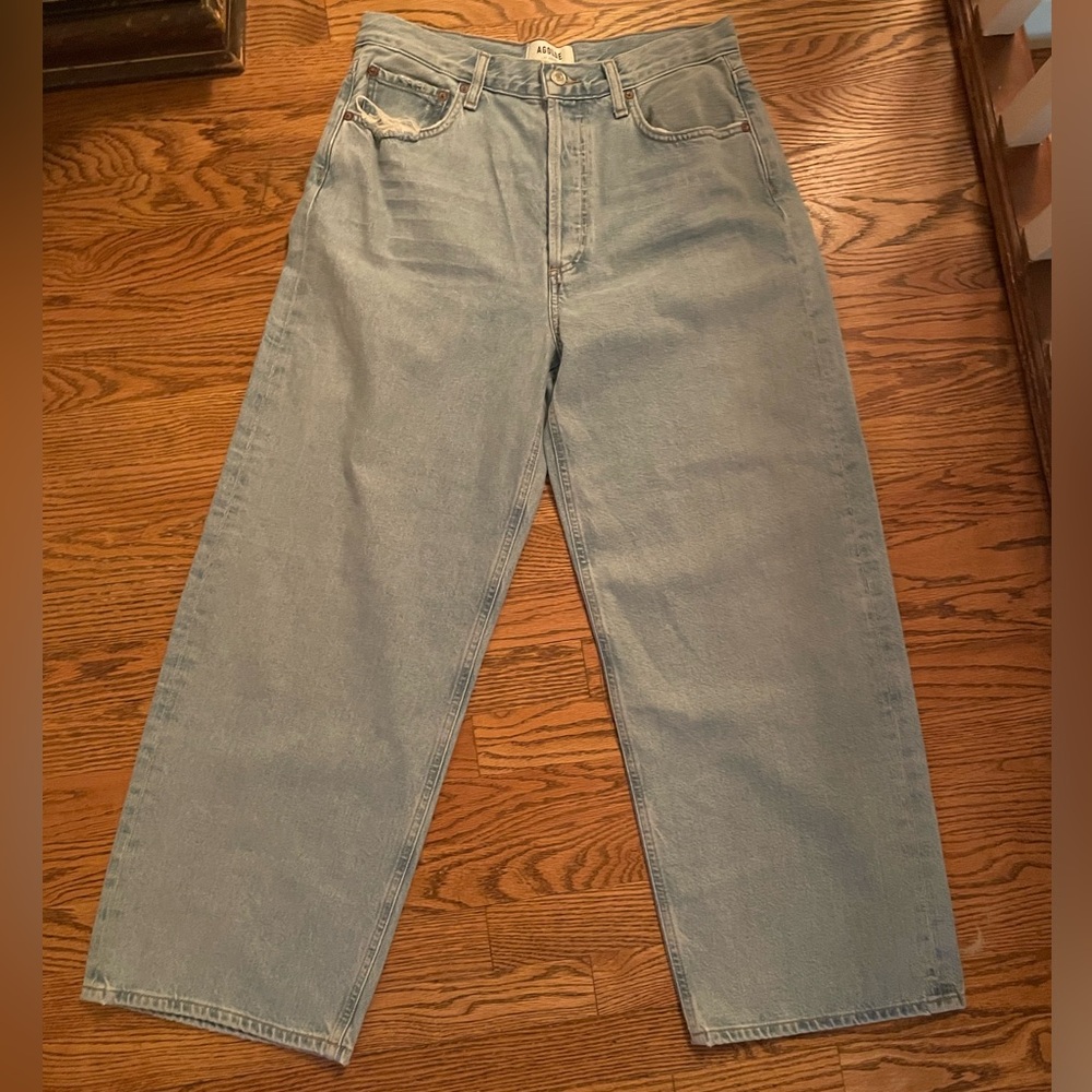 Agolde low slung baggy jeans